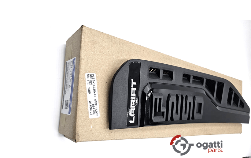 F-250 LARIAT Emblem fender Brand New OEM F-250 2023-2024 Passenger Side RH PC3Z-16720-AT - Imagen 4