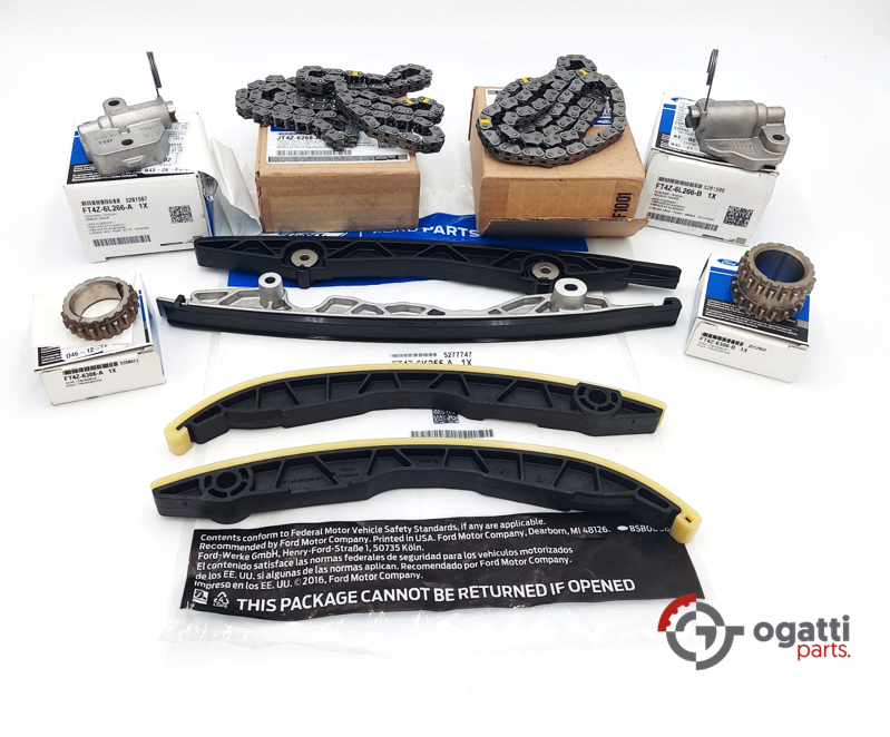 Brand New OEM ENGINE TIMING CHAIN KIT-10 PIECES 2.7L DOHC 4V F-150 EDGE FUSION 2016-2018 (OG-60-2.7L-10-1) - Imagen 4