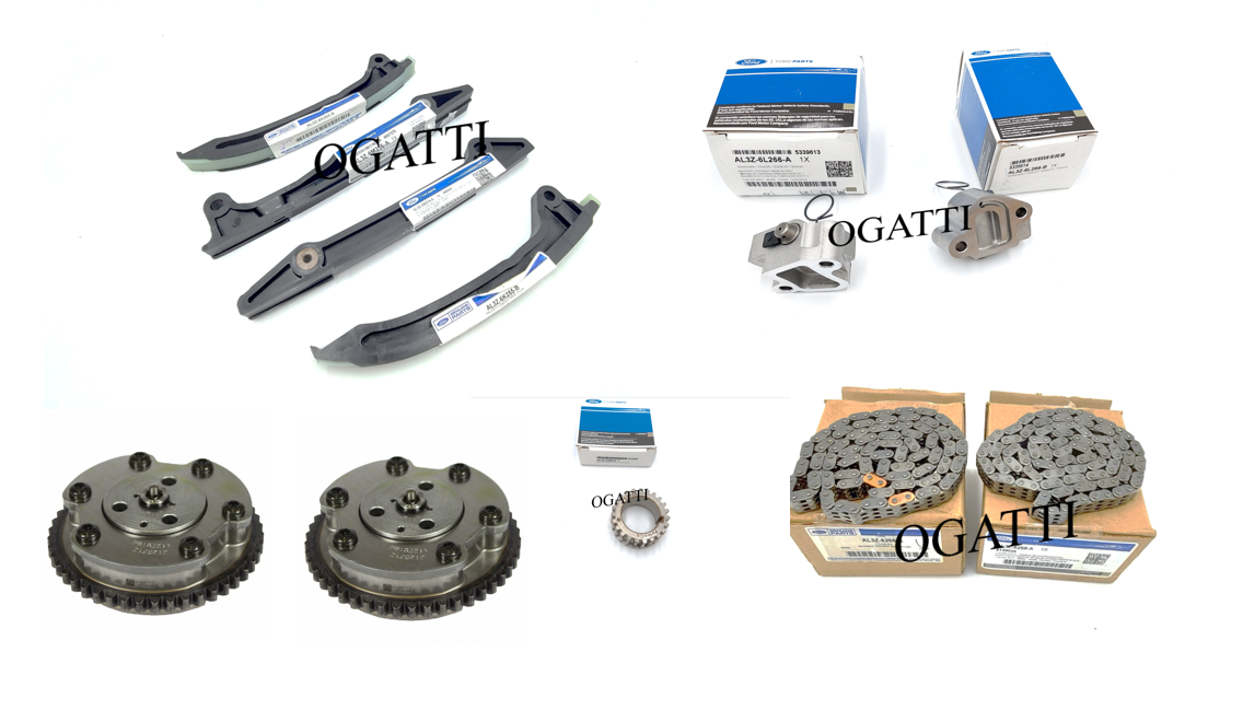 Brand New OEM Timing Chain Kit 6.2L V8 2V DOHC, 11 Pieces, Engine Repair Kit (OG-60-6.2L-11-1)