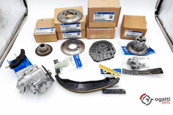 Brand New OEM Timing Chain Kit 3.2L Diesel Power Stroke 5 Cyl, Set 11 Pieces, Engine Repair Kit (OG-60-3.2L-11-1)