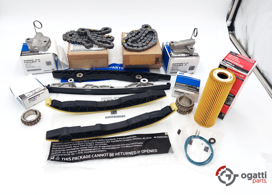 Brand New OEM ENGINE TIMING CHAIN KIT-11 PIECES 2.7L DOHC 4V F-150 EDGE FUSION 2016-2018 (OG-60-2.7L-11-1)
