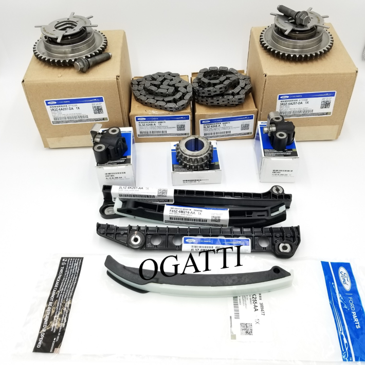 Brand New OEM Timing Chain Guides 5.4L V8, 11 Pieces, Engine Repair Kit Explorer|F-150|Expedition|F-250-350 2004-2010 (OG-60-5.4L-11-2)