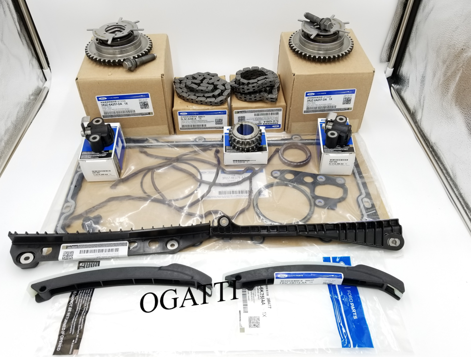 Brand New OEM Timing Chain Guides 5.4L V8, 12 Pieces, Engine Repair Kit Econoline|Excursion|Expedition|F-250-350 2004-2017 (OG-60-5.4L-12-1)