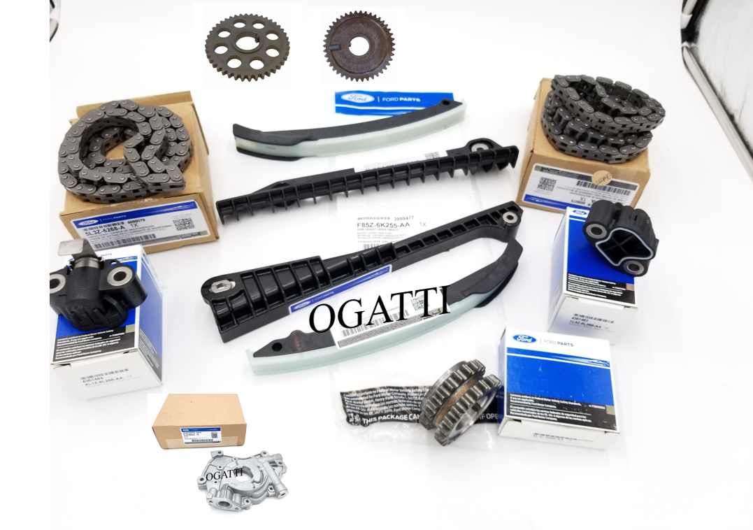 Brand New OEM Timing Chain Guides 6.8L 10 CYL, 12 Pieces, Engine Repair Kit (OG-60-6.8L-12-1) - Imagen 4