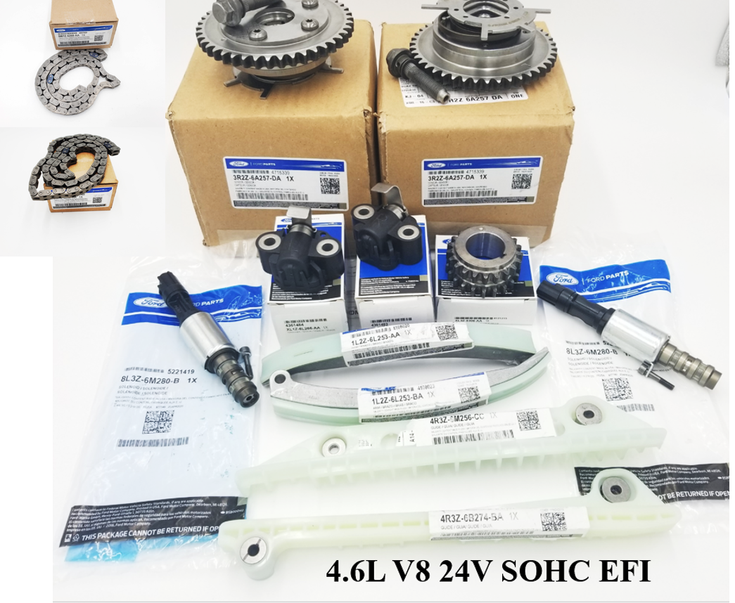 Brand New OEM Timing Chain 4.6L V8, 13 Pieces, Engine Repair Kit (OG-60-4.6L-13-1)