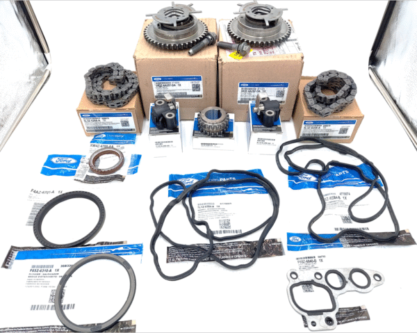 Brand New OEM Timing Chain Guides 5.4L V8,24V OHV 13-6 Pieces, Engine Repair Kit Explorer|F-150|Expedition|F-250-350 2004-2010 (OG-60-5.4L-13-6)