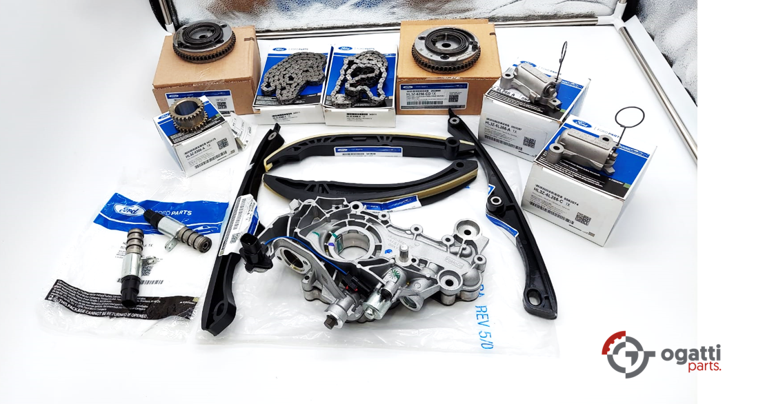 Brand New OEM Timing Chain Kit 3.5L DOHC TURBO, 14 Pieces, Engine Repair Kit (OG-60-3.5LT-14-1) - Imagen 2