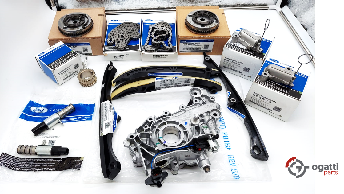 Brand New OEM Timing Chain Kit 3.5L DOHC TURBO, 14 Pieces, Engine Repair Kit (OG-60-3.5LT-14-1)