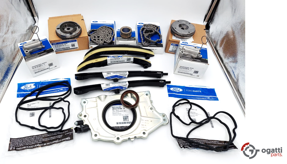 Brand New OEM Timing Chain Kit 3.5L DOHC TURBO, 15 Pieces, Engine Repair Kit (OG-60-3.5LT-15-1)