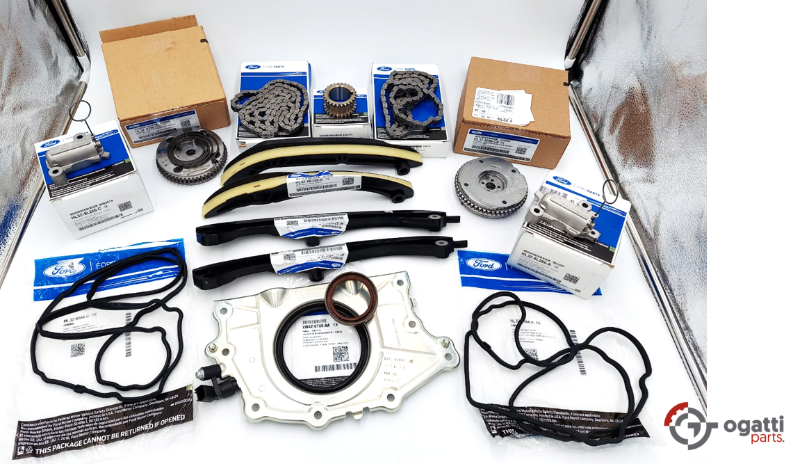 Brand New OEM Timing Chain Kit 3.5L DOHC TURBO, 15 Pieces, Engine Repair Kit (OG-60-3.5LT-15-1) - Imagen 3