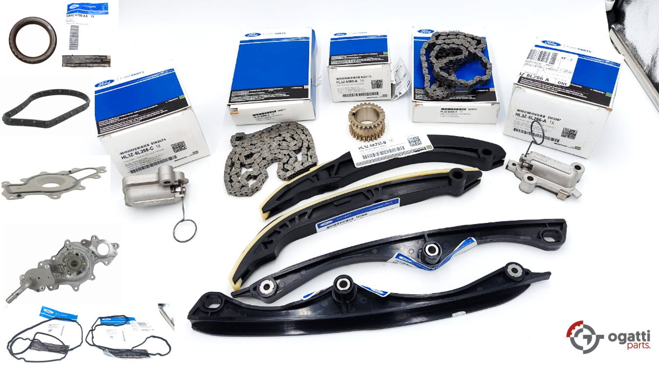 Brand New OEM Timing Chain Kit 3.5L DOHC TURBO, 15-2 Pieces, Engine Repair Kit (OG-60-3.5LT-15-2) - Imagen 4