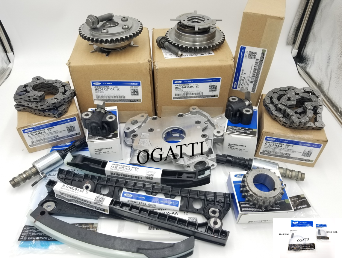 Brand New OEM Timing Chain Guides 5.4L V8, 16 Pieces, Engine Repair Kit Explorer|F-150|Expedition|F-250-350 2004-2010 (OG-60-5.4L-16-1)