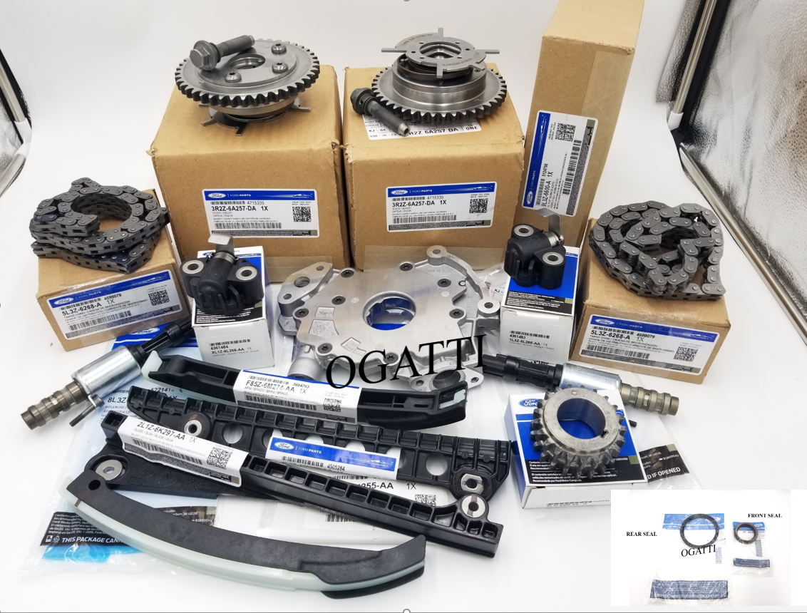 Brand New OEM Timing Chain Guides 5.4L V8, 16 Pieces, Engine Repair Kit Explorer|F-150|Expedition|F-250-350 2004-2010 (OG-60-5.4L-16-1) - Imagen 4