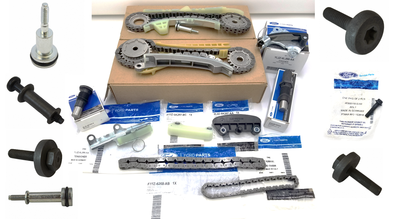 Brand New OEM Timing Chain 4.0L, 19 Pieces Engine Repair Kit (OG-60-4.0L-19-1) - Imagen 4