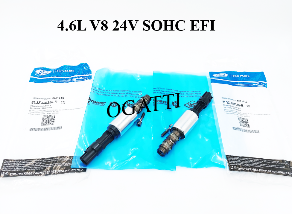 Brand New OEM Solenoid VCT - Engine Variable Timing 4.6L, 2 Pieces Engine Repair Kit (OG-60-4.6L-2-6) - Imagen 2