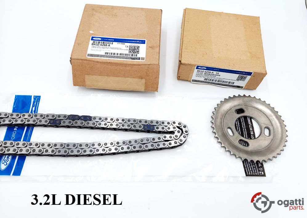 Brand New OEM 3.2L DIESEL TIMING CHAIN KIT GEARS AND CHAIN SET-2-1 RANGER TRANSIT TTH 2014 (OG-60-3.2L-2-1) - Imagen 2