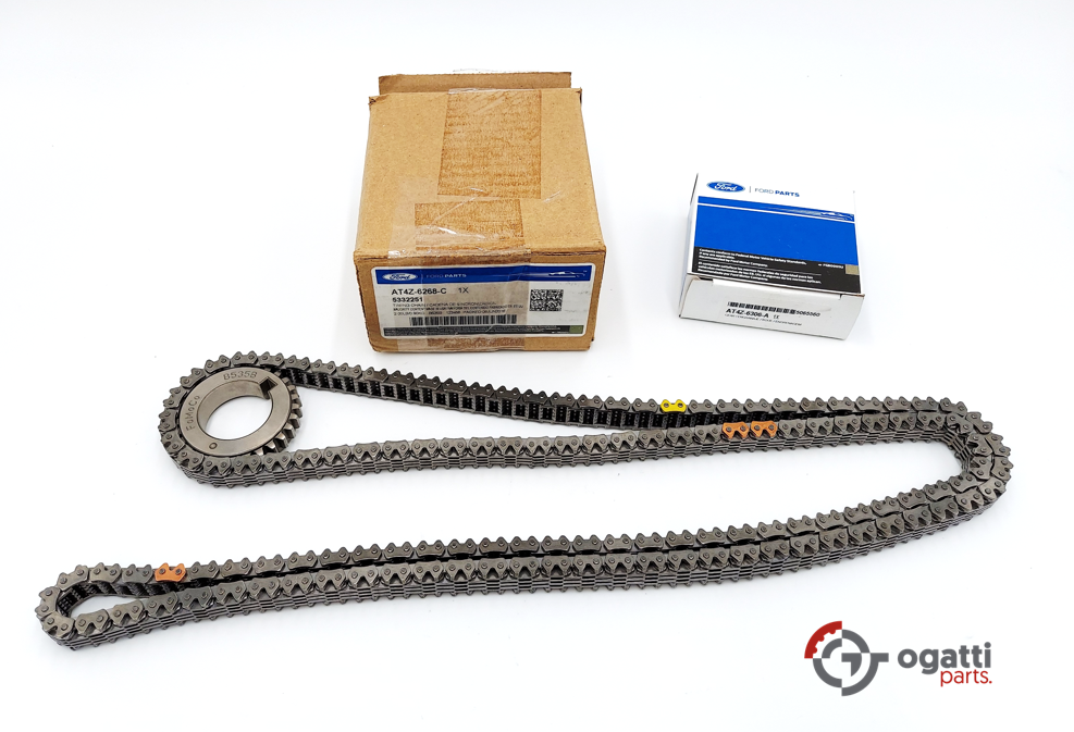Brand New OEM Timing Chain and Gear 3.5L DOHC VCT, 2 Pieces, Engine Repair Kit (OG-60-3.5L-2-1)