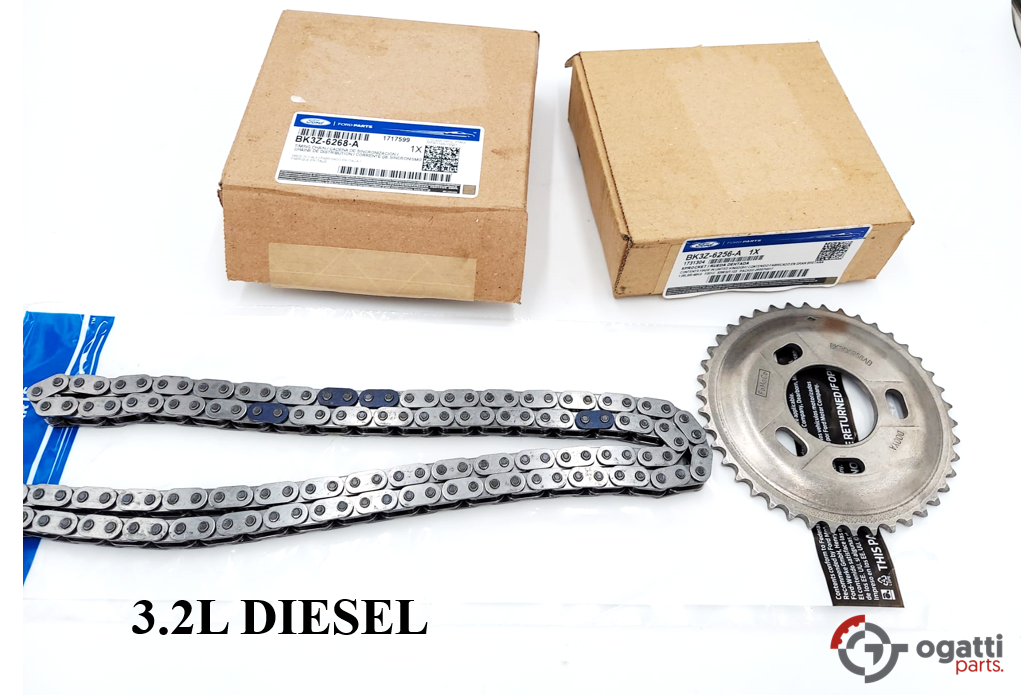 Brand New OEM 3.2L DIESEL TIMING CHAIN KIT GEARS AND CHAIN SET-2-1 RANGER TRANSIT TTH 2014 (OG-60-3.2L-2-1)