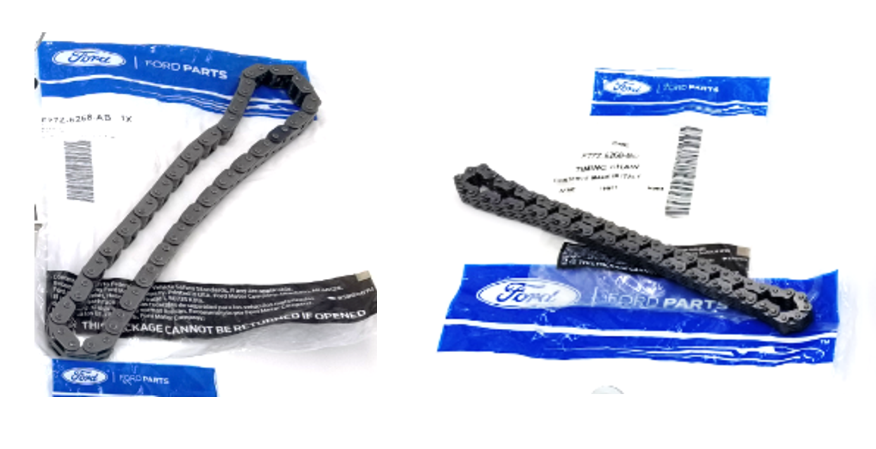 BRAND NEW OEM CHAIN CRANKSHAFT TO JACK SHAFT AND BALANCE 4.0L 2 PIECES ENGINE REPAIR KIT (OG-60-4.0L-2-7)