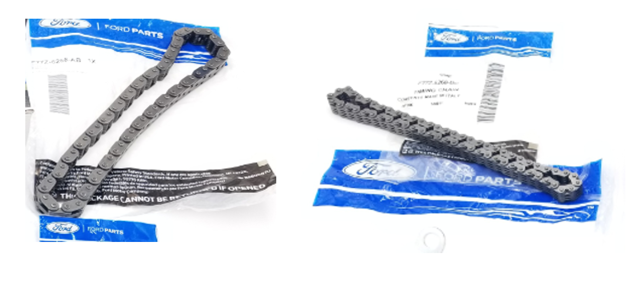 BRAND NEW OEM CHAIN CRANKSHAFT TO JACK SHAFT AND BALANCE 4.0L 2 PIECES ENGINE REPAIR KIT (OG-60-4.0L-2-7) - Imagen 2