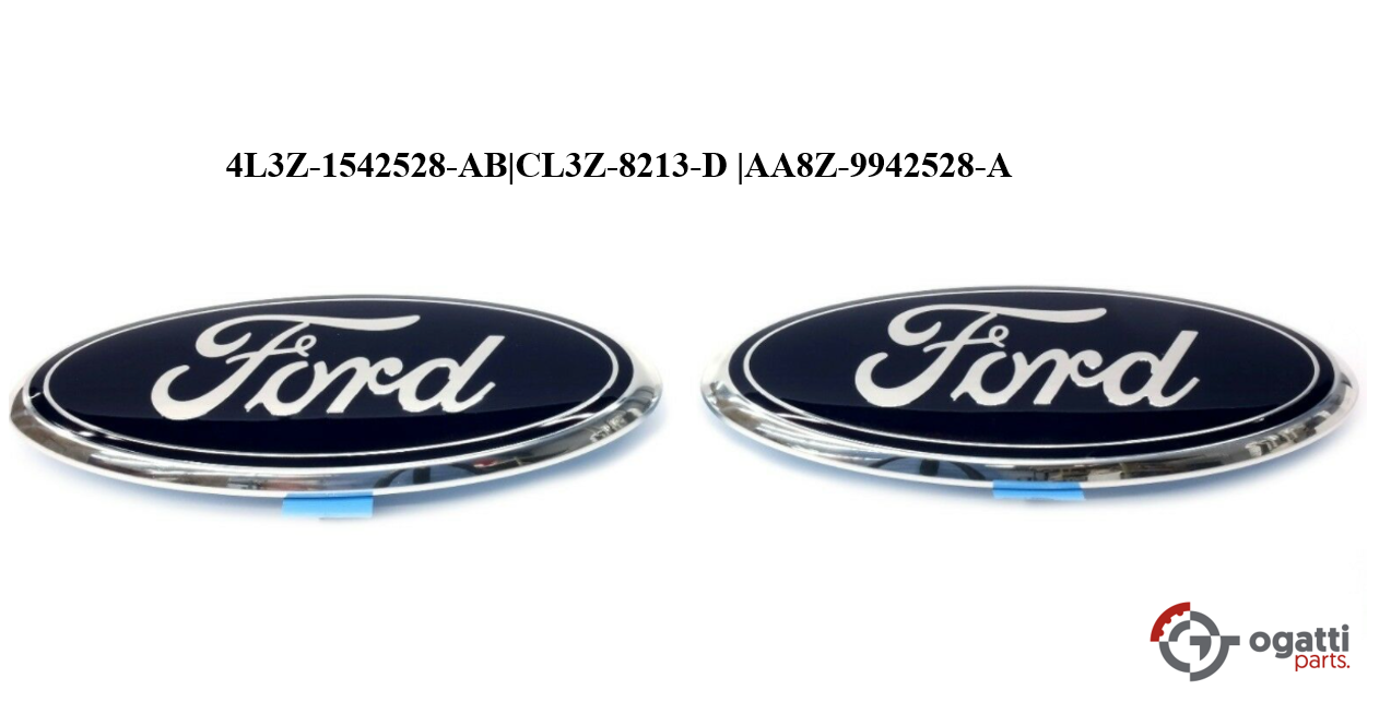 Brand New OEM DECAL 2004-2009 Ford F150 Blue Ford Logo Oval 9 Inch Grille & Tailgate Emblem CL3Z-8213-D - Imagen 3