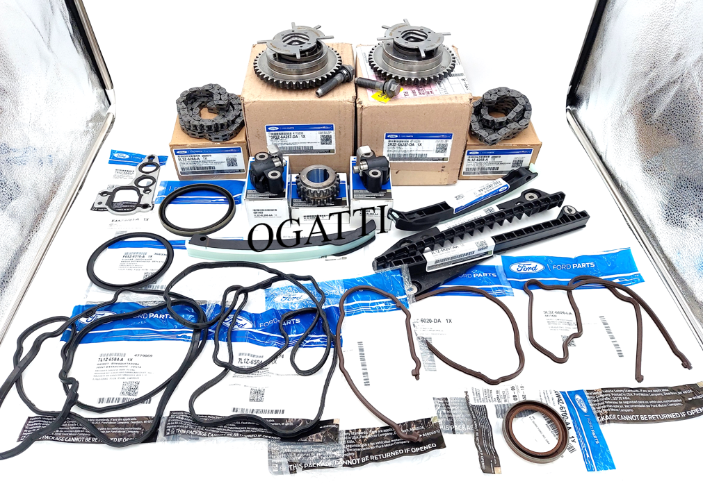 Brand New OEM Timing Chain 5.4L V8, 20 Pieces Explorer|F-150|Expedition|F-250-350 2004-2010 (OG-60-5.4L-20-2) - Imagen 2