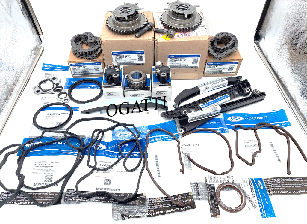 Brand New OEM Timing Chain Set 20 Pieces 5.4L V8 24V Explorer|F-150|Expedition|F-250-350 2004-2010 OG-60-5.4L-20-2 - Imagen 2