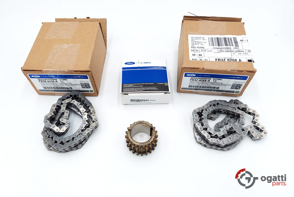 Brand New OEM Timing Chains and Gear Kit 5.0L COYOTE 32V DOHC, 2017- 3 Pieces, Engine Repair Kit (OG-60-5.0LC-3-1) - Imagen 3