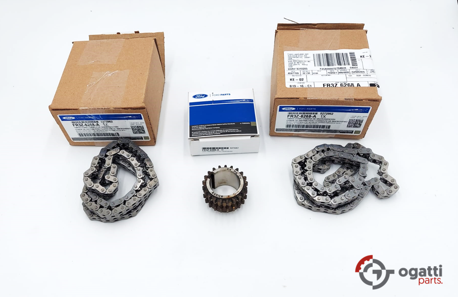 Brand New OEM Timing Chains and Gear Kit 5.0L COYOTE 32V DOHC, 2017- 3 Pieces, Engine Repair Kit (OG-60-5.0LC-3-1) - Imagen 5