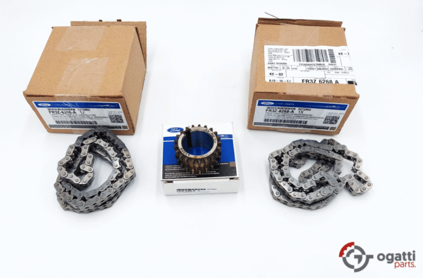 Brand New OEM Timing Chains and Gear Kit 5.0L COYOTE 32V DOHC, 2017- 3 Pieces, Engine Repair Kit (OG-60-5.0LC-3-1)