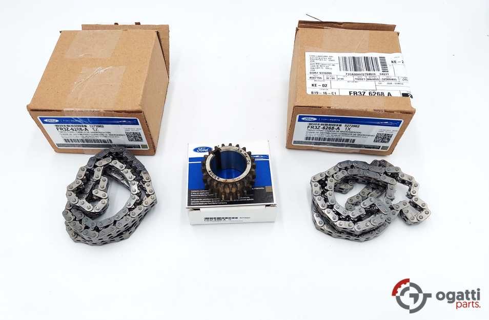 Brand New OEM Timing Chains and Gear Kit 5.0L COYOTE 32V DOHC, 2017- 3 Pieces, Engine Repair Kit (OG-60-5.0LC-3-1)