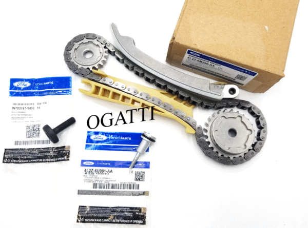 Brand New OEM Cassette Timing Chain Rear RH with Bolts 4.0 L, 3 Pieces Engine Repair Kit (OG-60-4.0L-3-1)