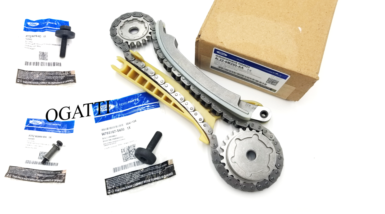 Brand New OEM Cassette Timing Chain Rear RH with Bolts 4.0L, 4 Pieces Engine Repair Kit (OG-60-4.0L-4-5) - Imagen 2