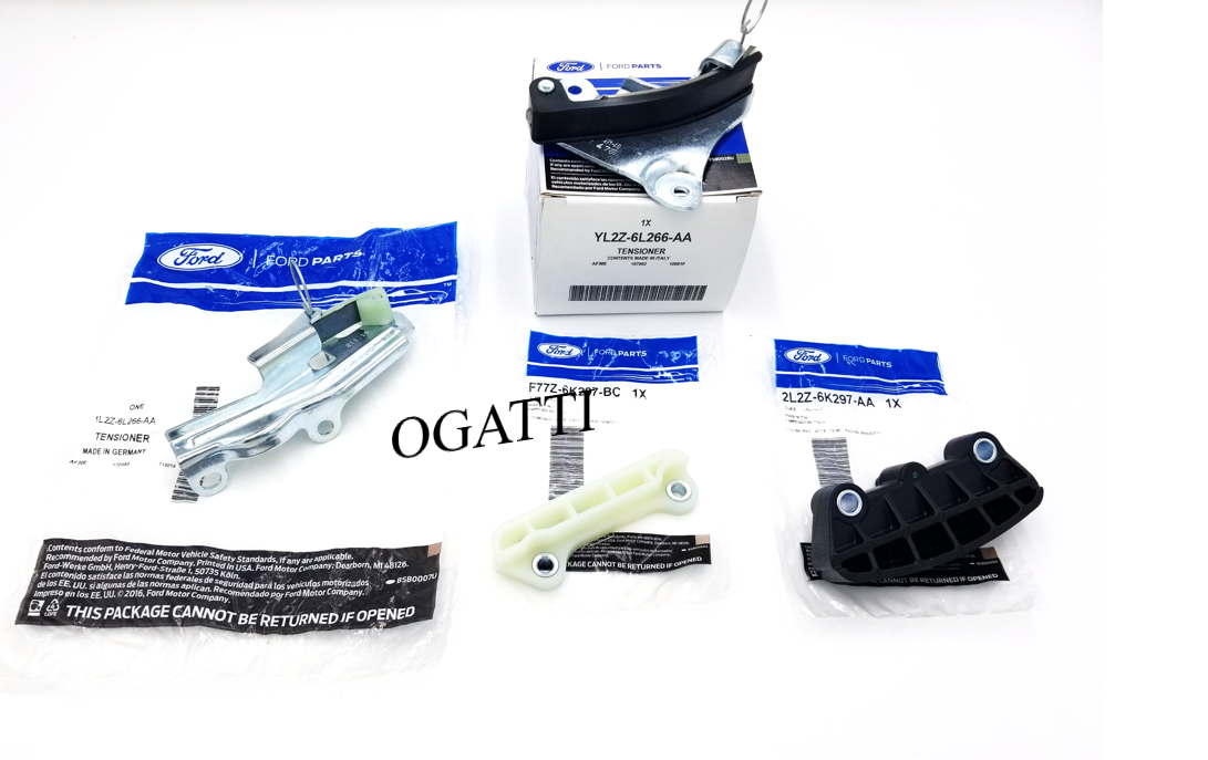 Brand New OEM Guide Timing Chain and Tensioner 4.0L, 4 Pieces Engine Repair Kit (OG-60-4.0L-4-7)