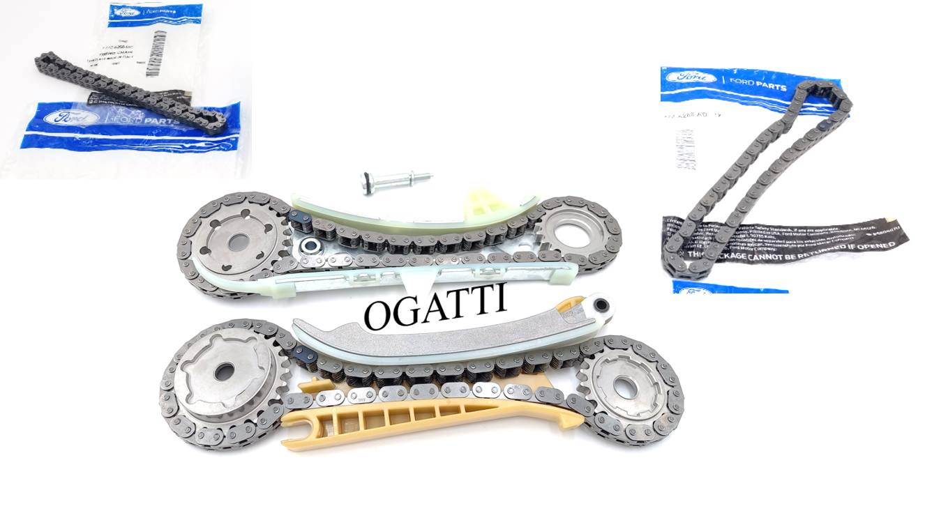Brand New OEM Chains and Cassettes Timing Chain 4.0L, 4 Pieces Engine Repair Kit (OG-60-4.0L-4-8) - Imagen 2