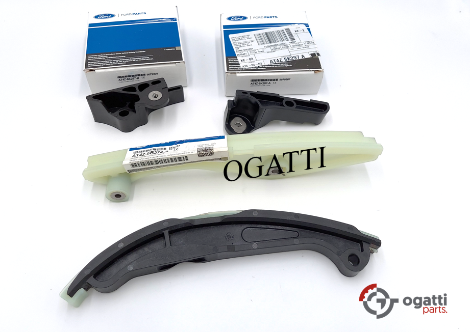 Brand New OEM Timing Chain Guides Kit 3.5L DOHC VCT, 4 Pieces, Engine Repair Kit (OG-60-3.5L-4-1) - Imagen 6