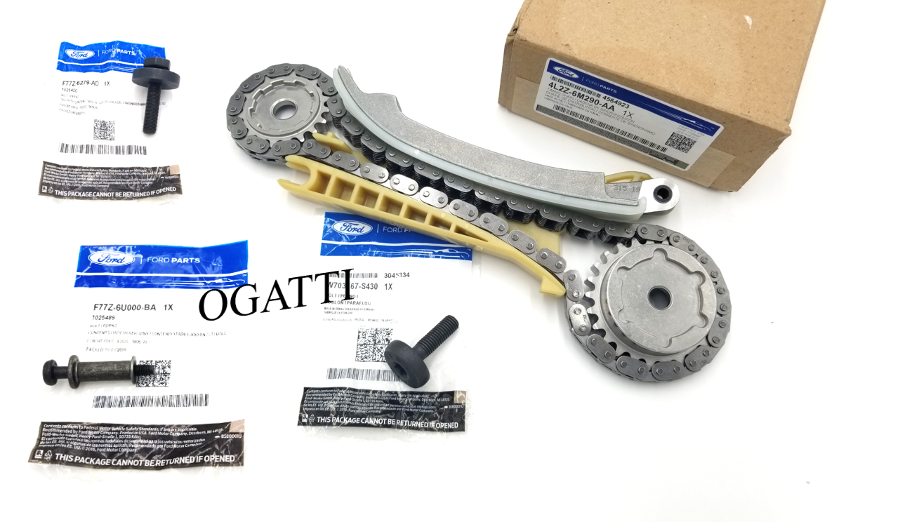 Brand New OEM Cassette Timing Chain Rear RH with Bolts 4.0L, 4 Pieces Engine Repair Kit (OG-60-4.0L-4-5)
