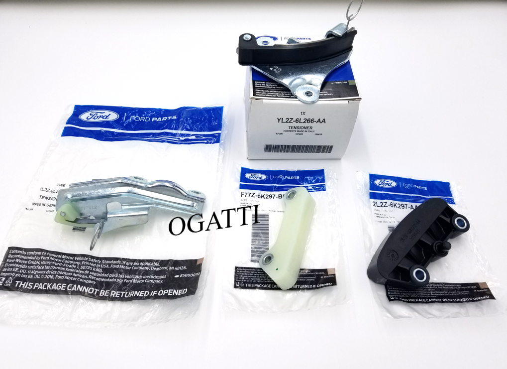 Brand New OEM Guide Timing Chain and Tensioner 4.0L, 4 Pieces Engine Repair Kit (OG-60-4.0L-4-7) - Imagen 3