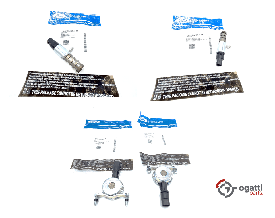 Brand New OEM SOLENOID - ENGINE VCT SOLENOIDE KIT-4 5.0L V8 32V DOHC EFI F-150 MUSTANG 2014-2020 BR3Z-6M280-E HL3Z-6M280-A OG-60-5.0L-4-1 - Imagen 3