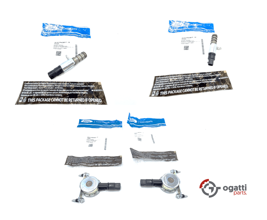 Brand New OEM SOLENOID - ENGINE VCT SOLENOIDE KIT-4 5.0L V8 32V DOHC EFI F-150 MUSTANG 2014-2020 BR3Z-6M280-E HL3Z-6M280-A OG-60-5.0L-4-1 - Imagen 4