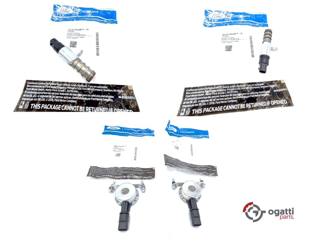 Brand New OEM SOLENOID - ENGINE VCT SOLENOIDE KIT-4 5.0L V8 32V DOHC EFI F-150 MUSTANG 2014-2020 BR3Z-6M280-E HL3Z-6M280-A OG-60-5.0L-4-1