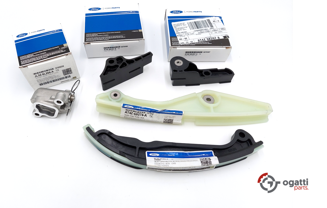 Brand New OEM Timing Chain Guides Kit 3.5L DOHC VCT, 5 Pieces, Engine Repair Kit (OG-60-3.5L-5-1) - Imagen 4