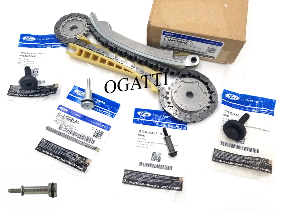 Brand New OEM Cassette Timing Chain and Bolts 4.0L, 6 Pieces Engine Repair Kit (OG-60-4.0L-6-2) - Imagen 2
