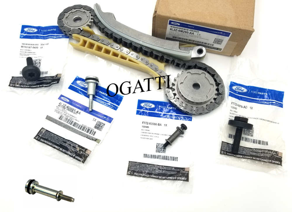 Brand New OEM Cassette Timing Chain and Bolts 4.0L, 6 Pieces Engine Repair Kit (OG-60-4.0L-6-2) - Imagen 3