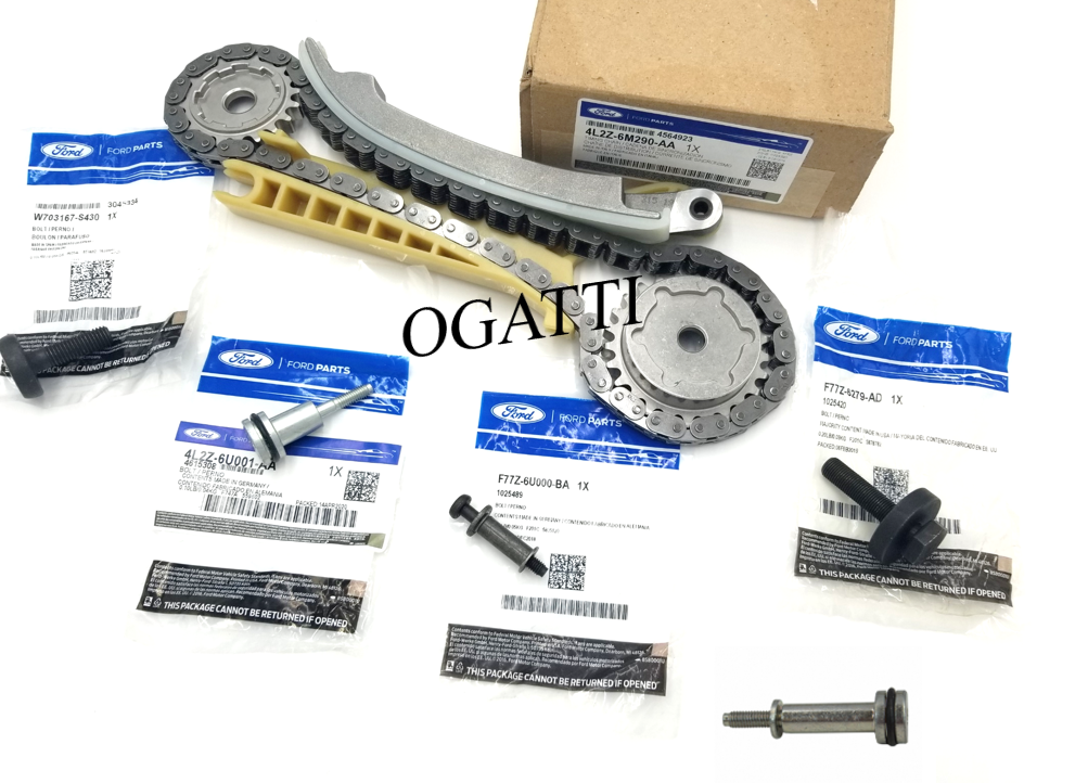 Brand New OEM Cassette Timing Chain and Bolts 4.0L, 6 Pieces Engine Repair Kit (OG-60-4.0L-6-2) - Imagen 5