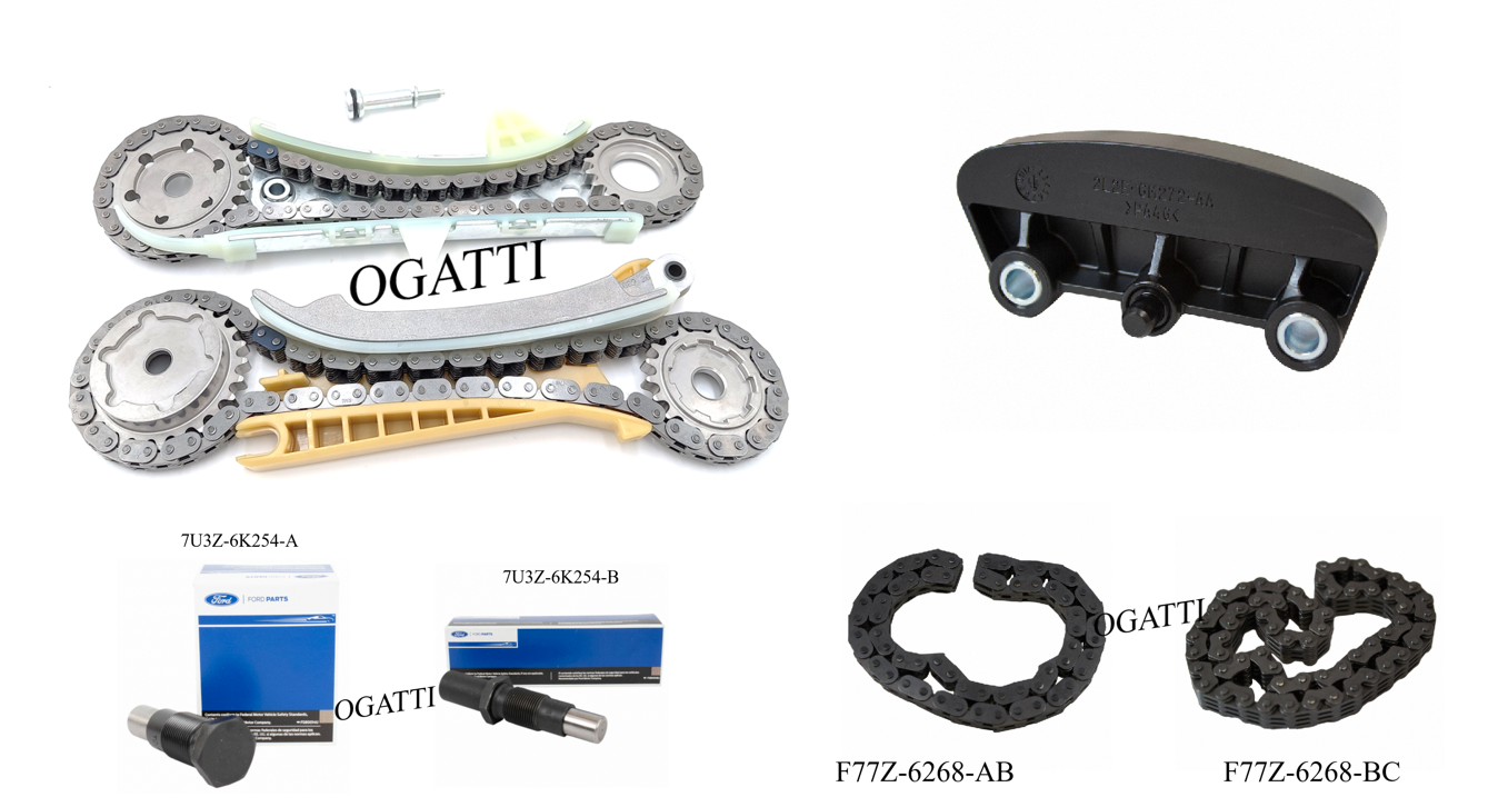 Brand New OEM Timing Chain 4.0L, 7 Pieces Engine Repair Kit (OG-60-4.0L-7-1)