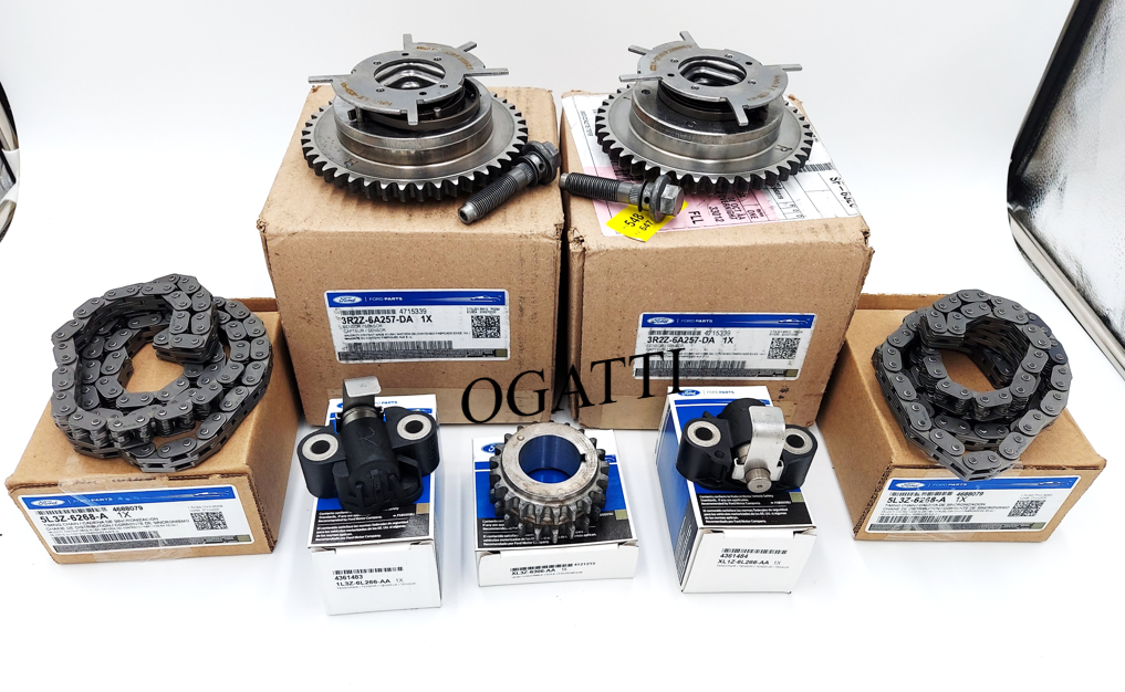 Brand New OEM Timing Chain 4.6L, 7 Pieces Engine Repair Kit (OG-60-4.6L-7-3) - Imagen 2