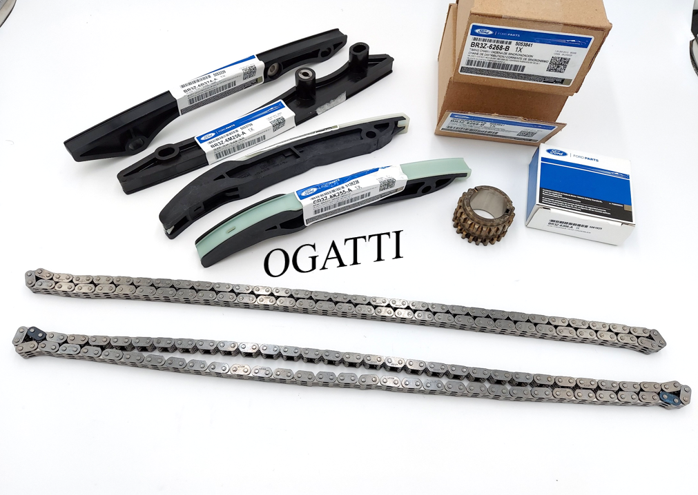 Brand New OEM Timing Chain Kit 5.0L 32V DOHC, 7 Pieces, Engine Repair Kit (OG-60-5.0L-7-1)