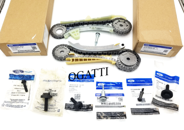 Brand New OEM Cassettes Timing Chain and Bolts 4.0L, 8 Pieces Engine Repair Kit (OG-60-4.0L-8-4)