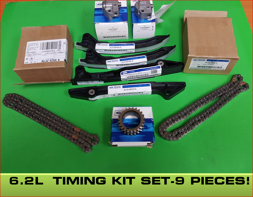 Brand New OEM Timing Chain Kit 6.2L V8 2V DOHC, 9 Pieces, Engine Repair Kit (OG-60-6.2L-9) - Imagen 5